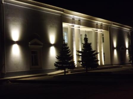 Архитектурная подсветка зданий в Архангельске