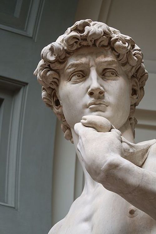 Статуя Давида Микеланджело.